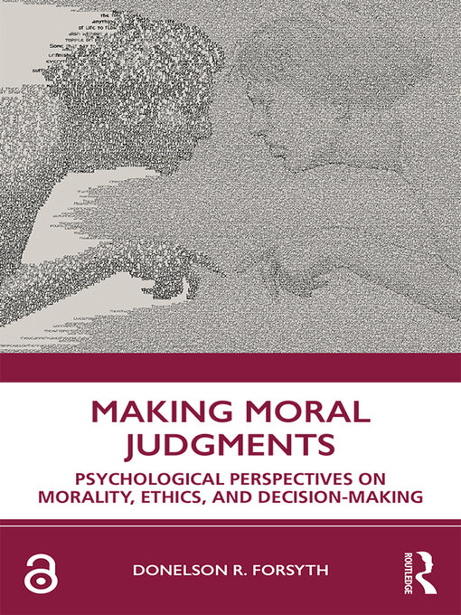 Title details for Making Moral Judgments by Donelson Forsyth - Available